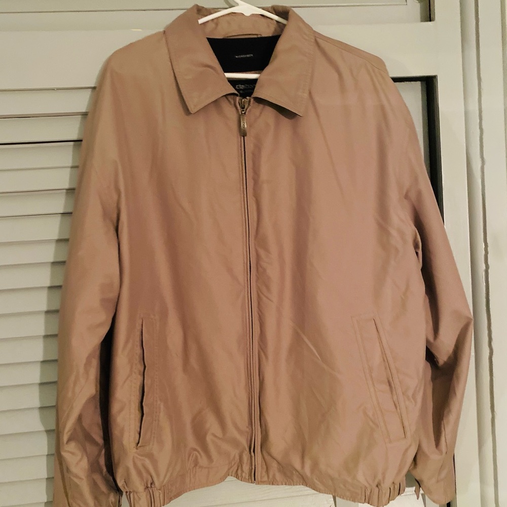 Claiborne full zip collared spring jacket